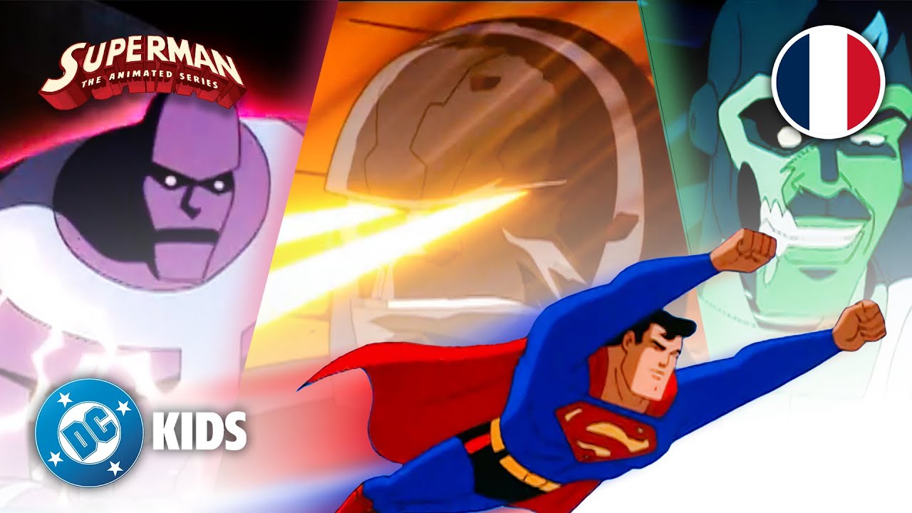 Les plus grands ennemis de Superman ! 🤖😈🔥 | Superman: The Animated Series en Français 🇫🇷 | DC Kids
