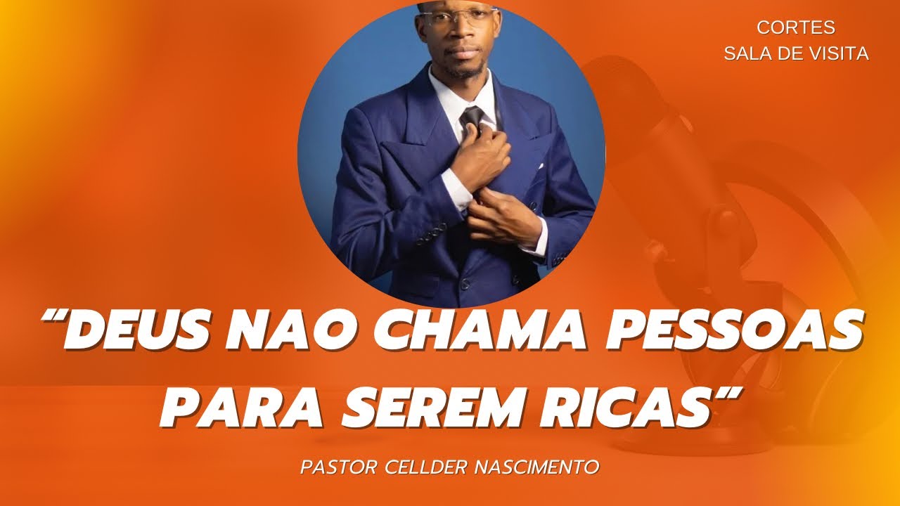 “O NOSSO RELACIONAMENTO COM DEUS NÃO É BASEADO EM COISAS MATERIAIS” 