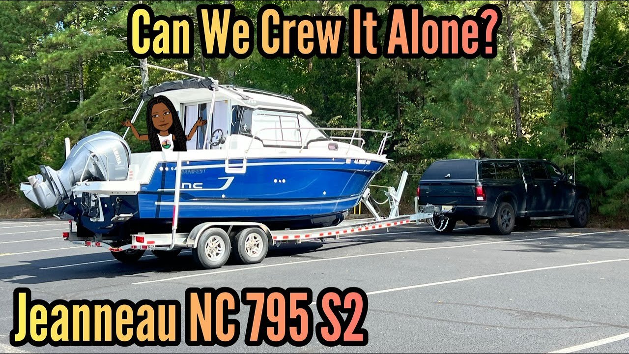 Crewing the Jeanneau NC 795 S2 By Ourselves | Lake Guntersville with @JonLMcNair