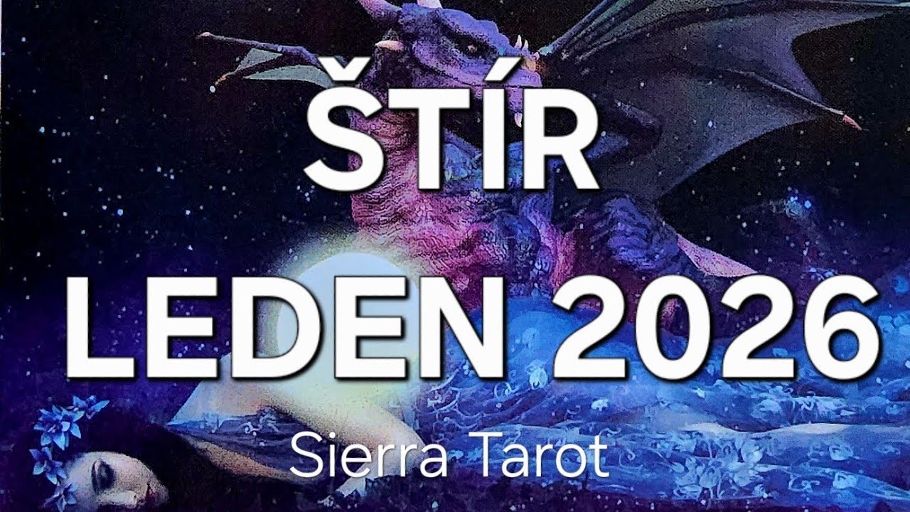 Výklad karet 🃏 ŠTÍR - LEDEN 2026 🎉💪SÍLA🩷🎉