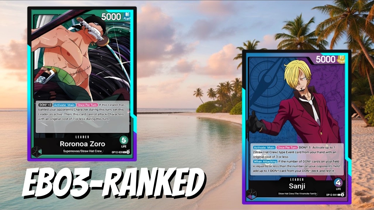 Ranked Match - Green Zoro vs Blue Purple Sanji | EB03