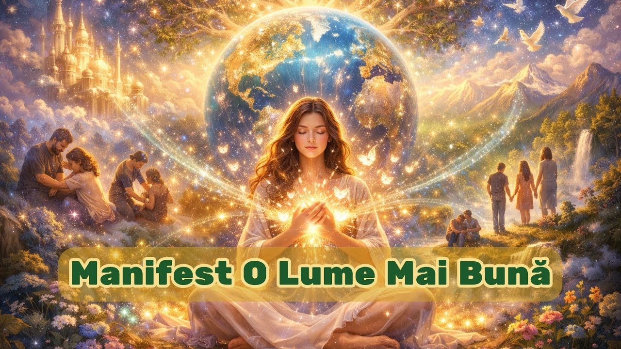 Manifest o lume mai bună 🌍 | Când mă vindec eu, lumea se vindecă 