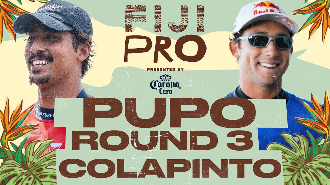 Griffin Colapinto vs Samuel Pupo | Fiji Pro presented by Corona Cero 2026 - Round 3