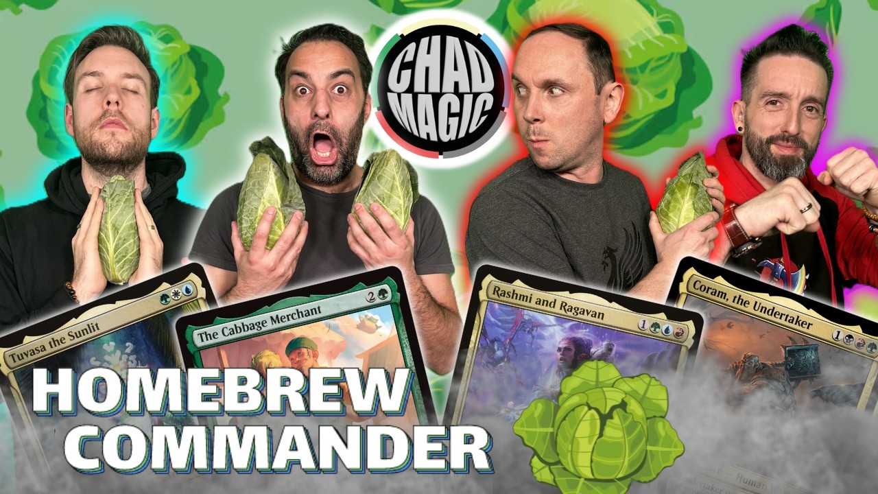 Wally Loves his Cabbages! w/MTGSpencer | Cabbage Merchant v Coram v Tuvasa Sunlit v Rashmi & Ragavan
