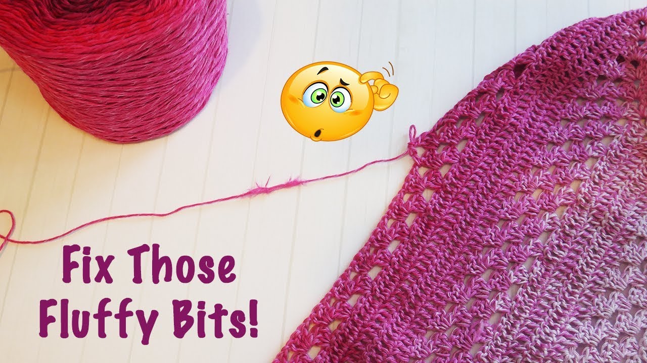 Scheepjes Whirl - Fix those FLUFFY BITS!