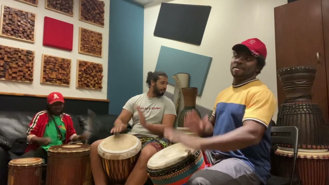 Dramane kone, Aboubacar Mohamed Camara and zumana Diarra at Sound Connected 2021