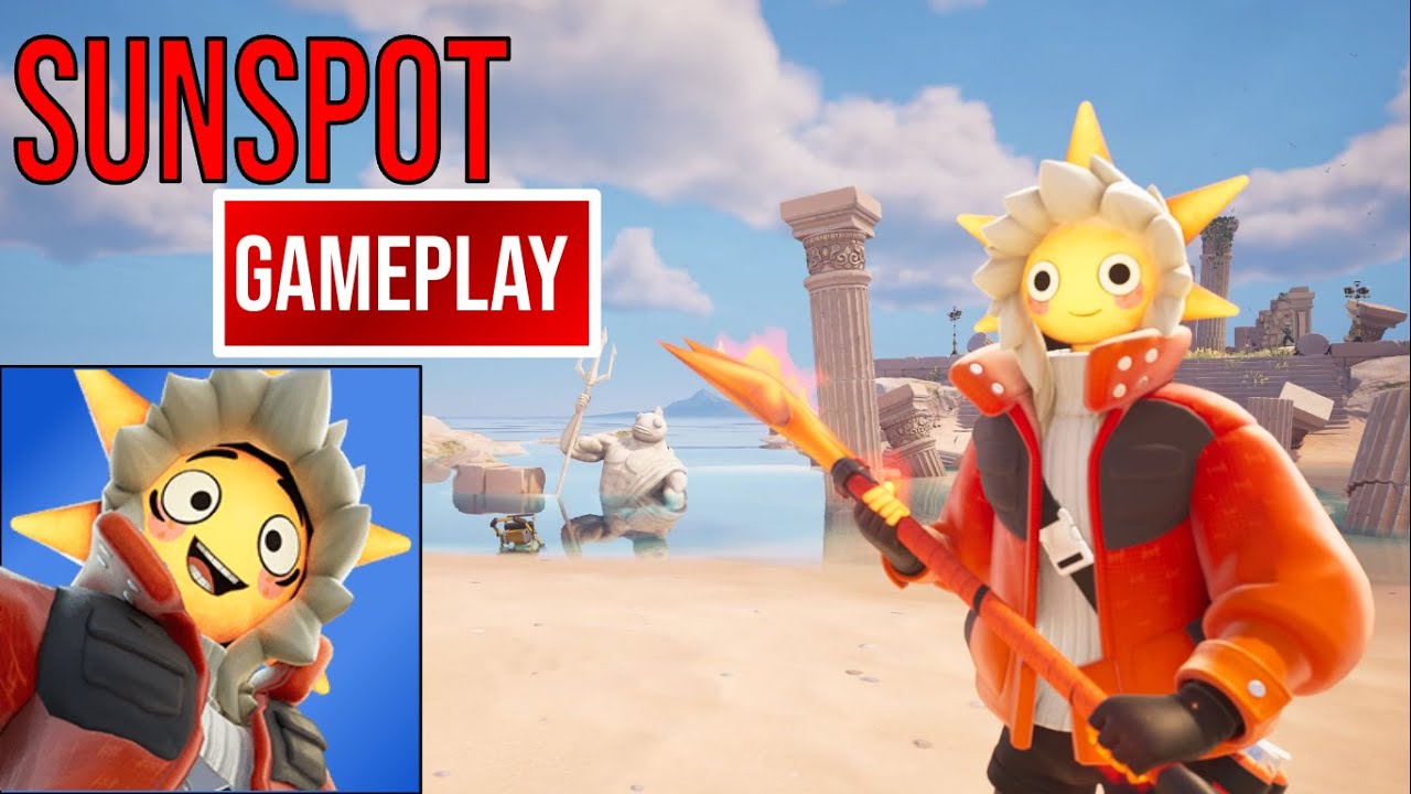 New Sunspot Skin Gameplay (Fortnite Battle Royale)