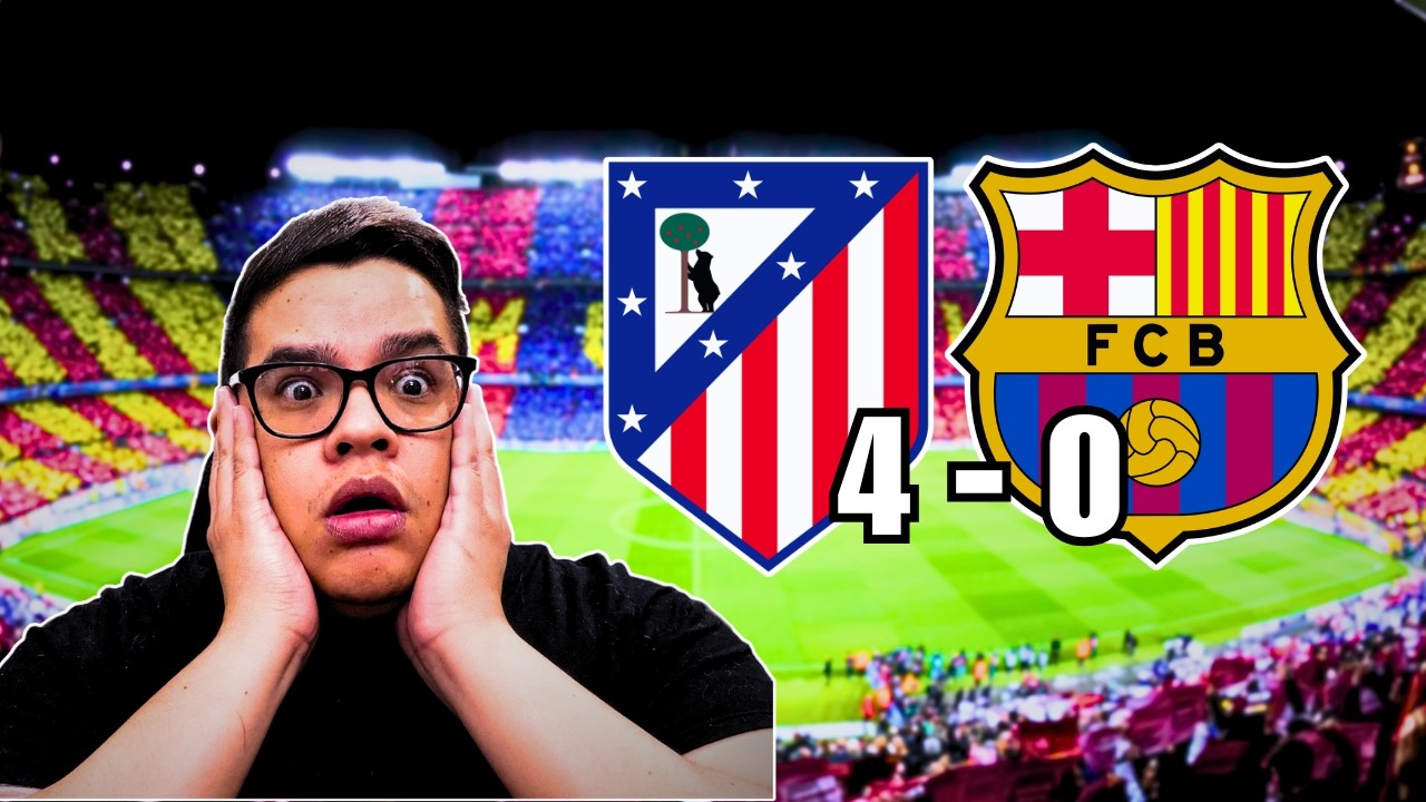 ¿ES POSIBLE LA REMONTADA? 🔥 Atlético 4-0 Barcelona  | Futbol con Chus