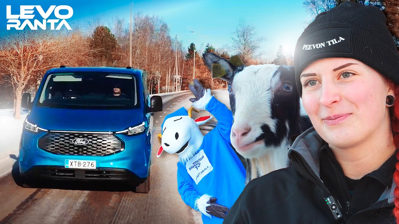 UUSI Täyssähköinen Ford Transit Custom, Peevon Tila & Herra Hakkaraisen talo