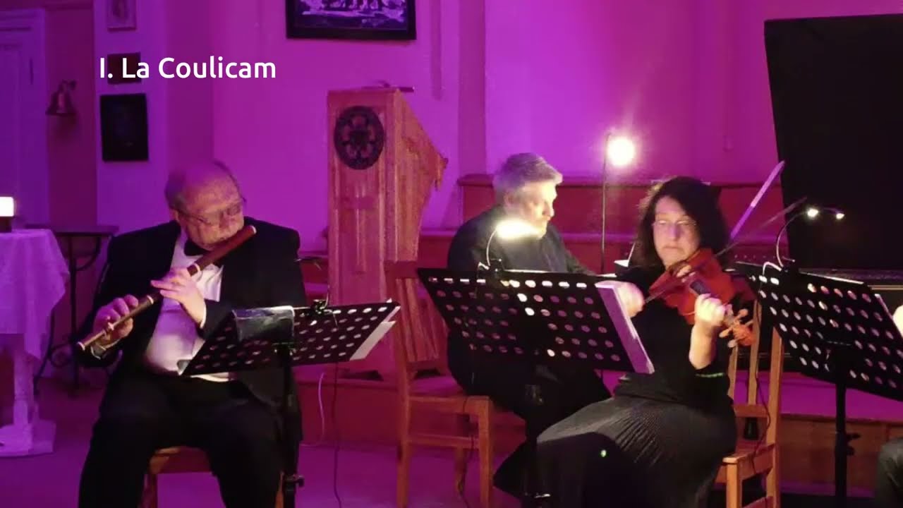 Jean-Philippe Rameau (1683 – 1764). Pièces de Clavecin en Concert, Premier concert  in C Minor.