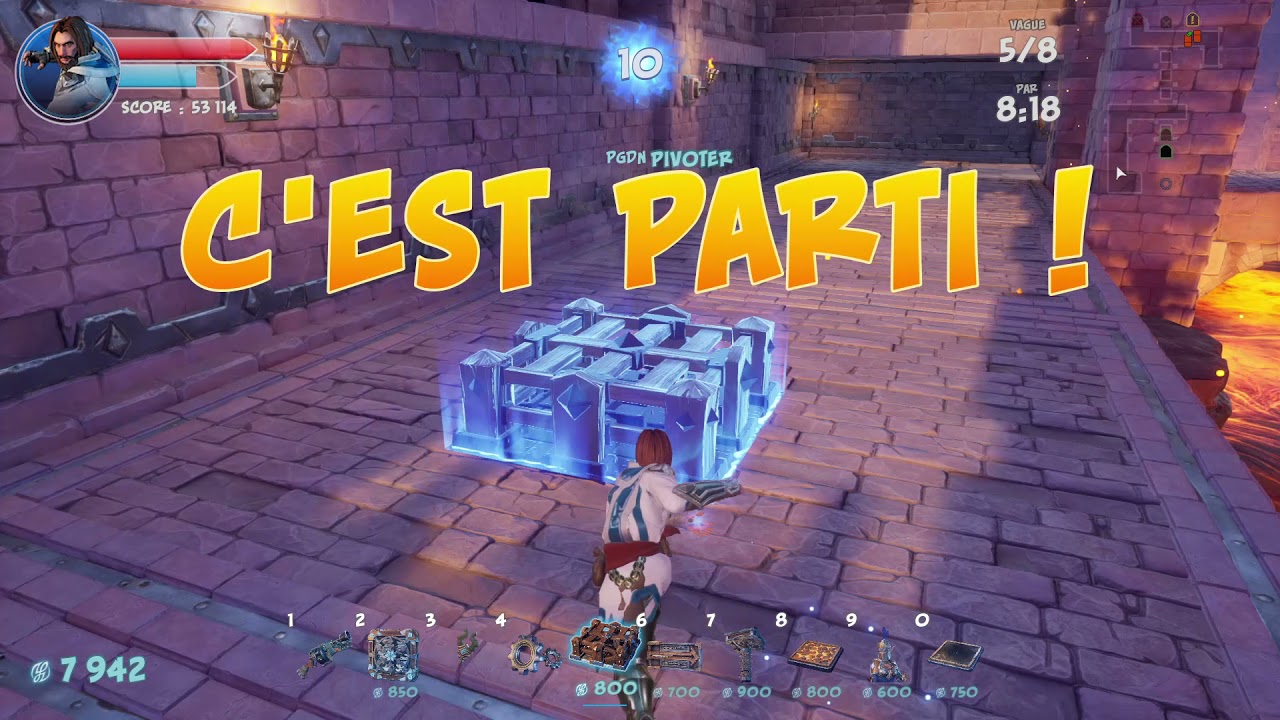 [Orcs Must die! 3] Marches à Suivre (Seigneur de la Faille) Final. Champ de lave