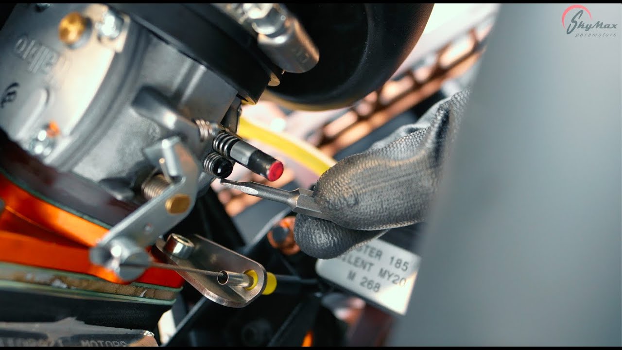 Настройка карбюратора на двигателе Мостер 185 (Setting up the carburetor on Moster 185)