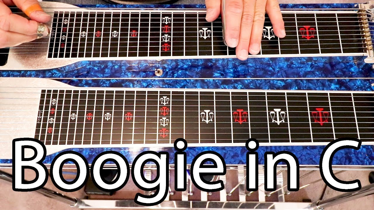 Boogie in C | Pedal Steel Guitar Lesson