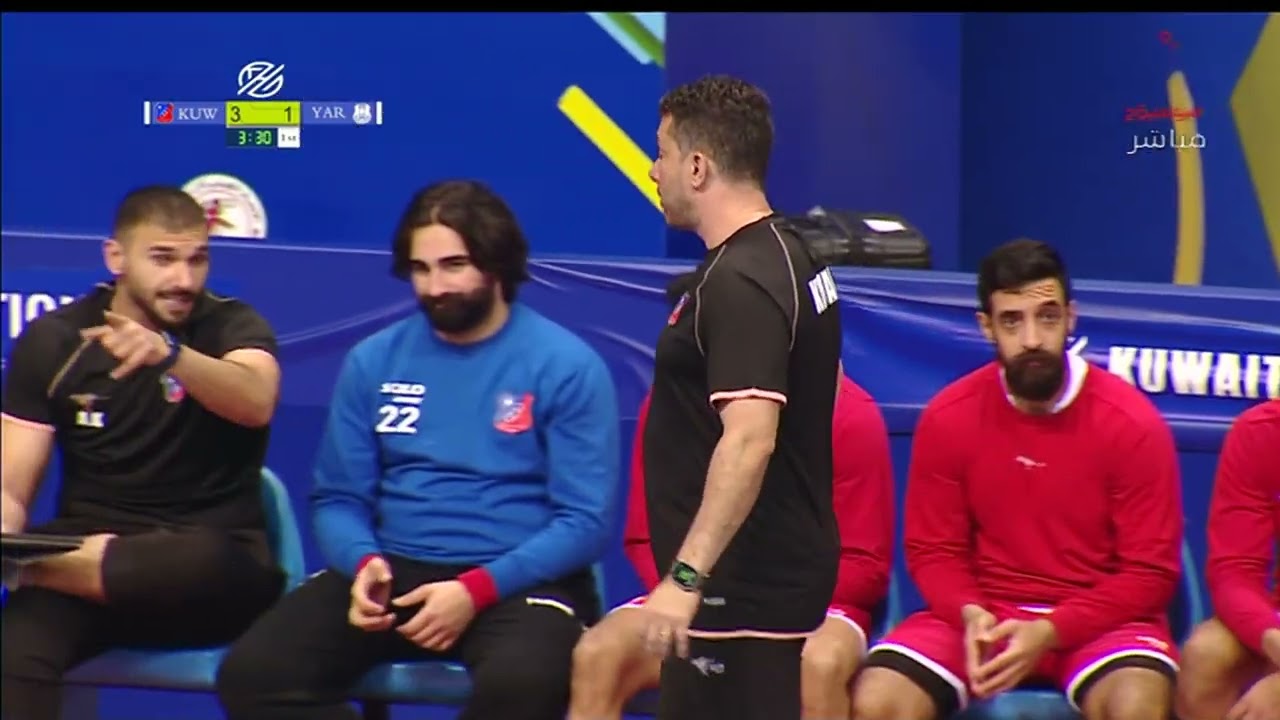 مباراة الكويت x اليرموك - ضمن الدوري الممتاز لكرة اليد -الجمعة 2023\3\24