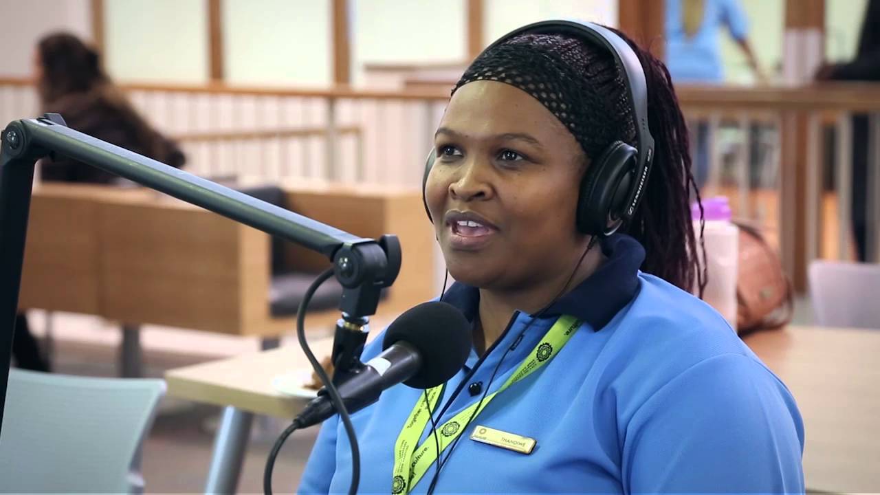 Pippa Hudson Live from Kuyasa Library in Khayelitsha