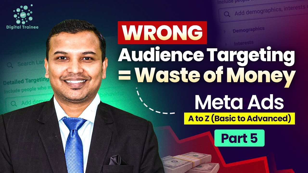 Таргетинг аудитории в Meta Ads | Как выбрать правильную аудиторию | Учебное пособие по Facebook/M...