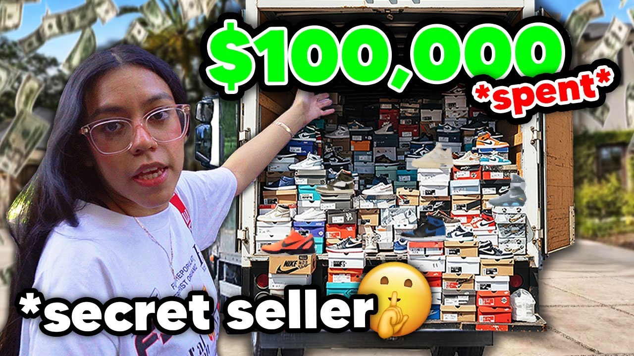 *SECRET* $100,000 Celebrity Sneaker Collection Cash Out!!! (CRAZY GRAILS)