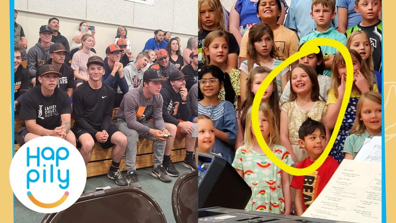 Baseball Team Supports Bullied Girl During Singing Recital