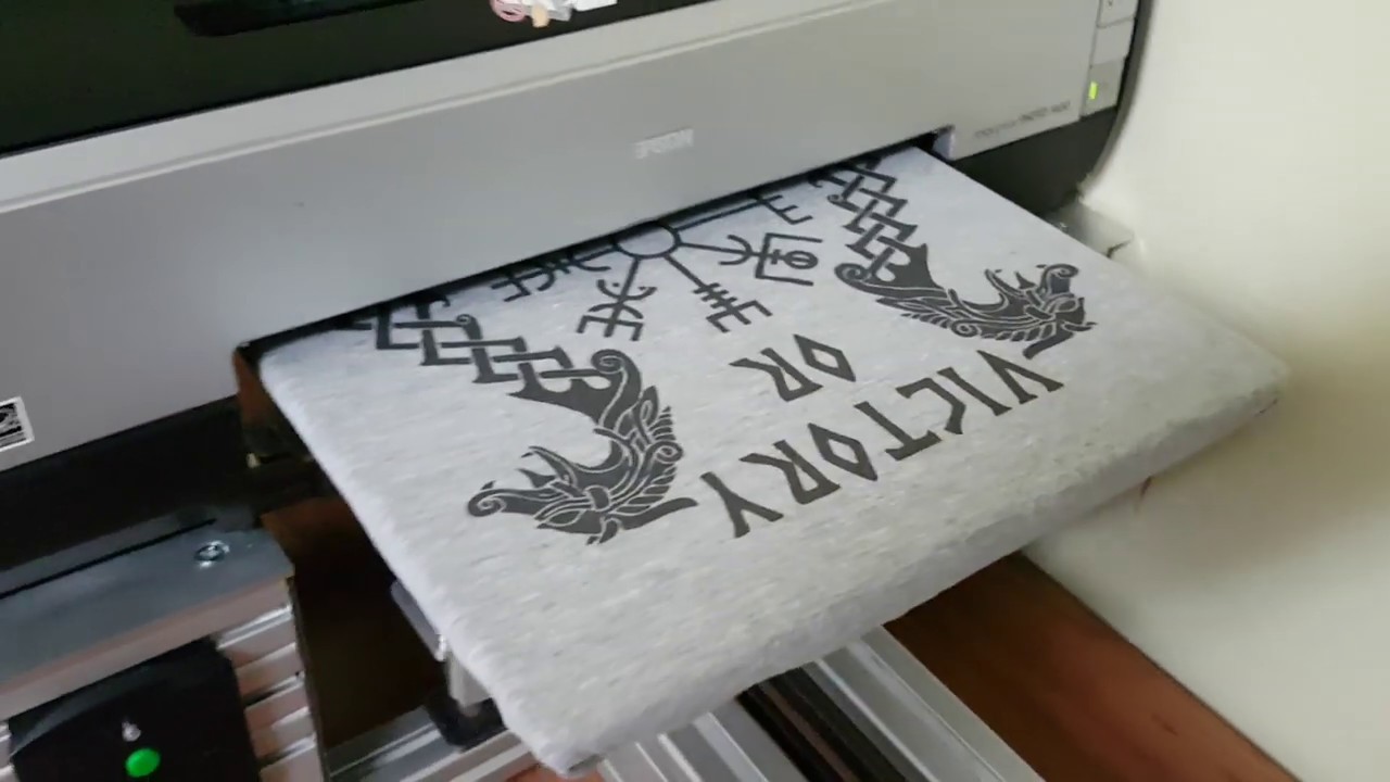 My Epson DIY DTG test