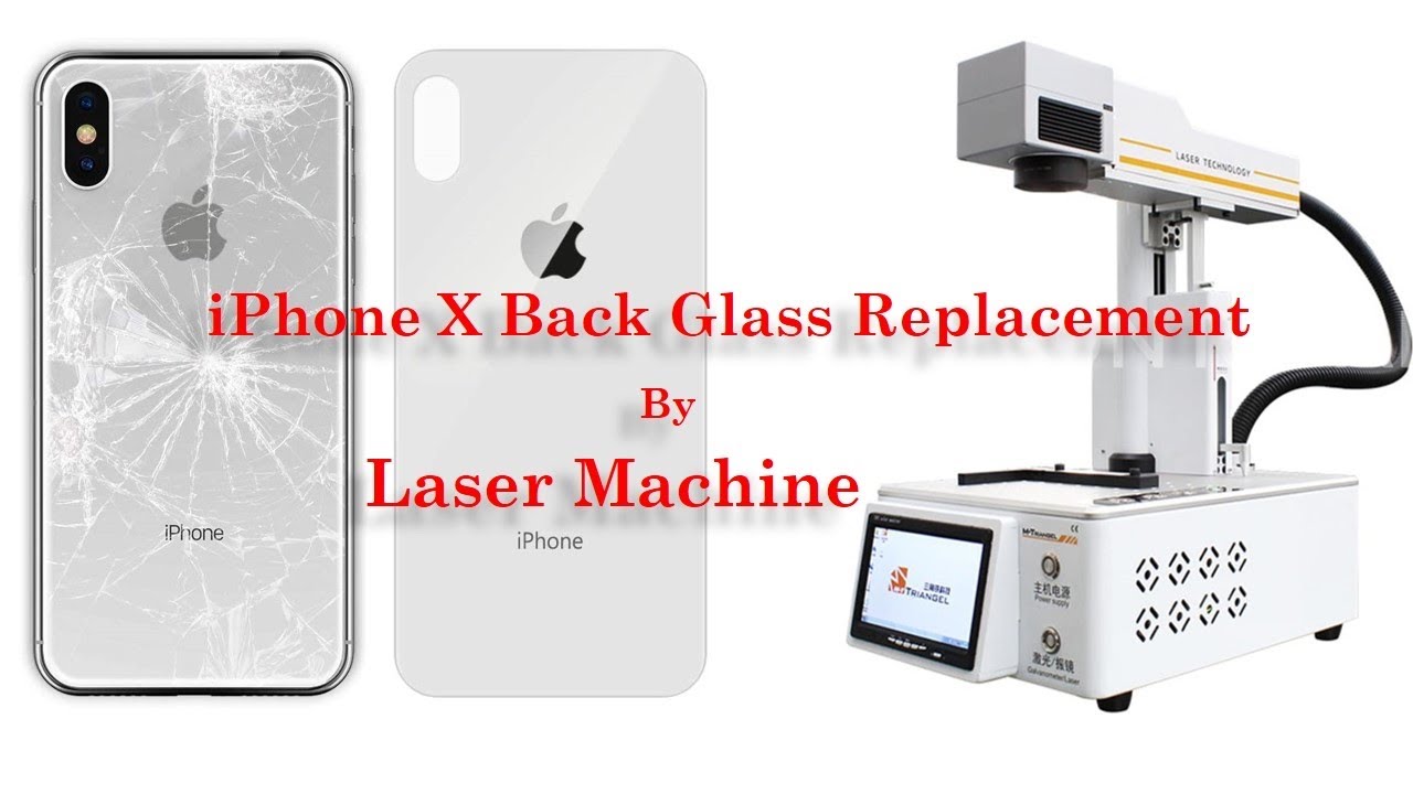 IPhone X/XS/MAX/11/11 PRO Back Glass Replacement