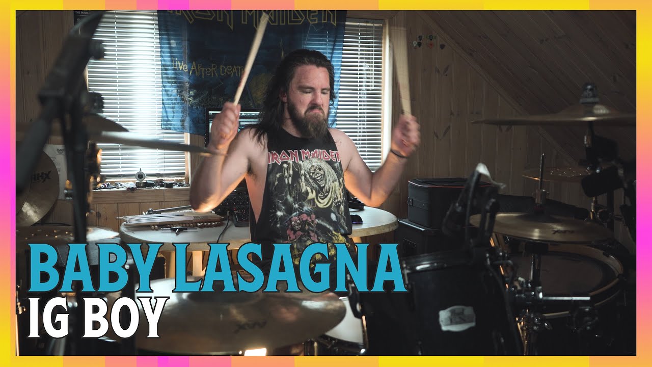 Baby Lasagna - IG Boy | Drum Cover | Vegard Hodnebrog