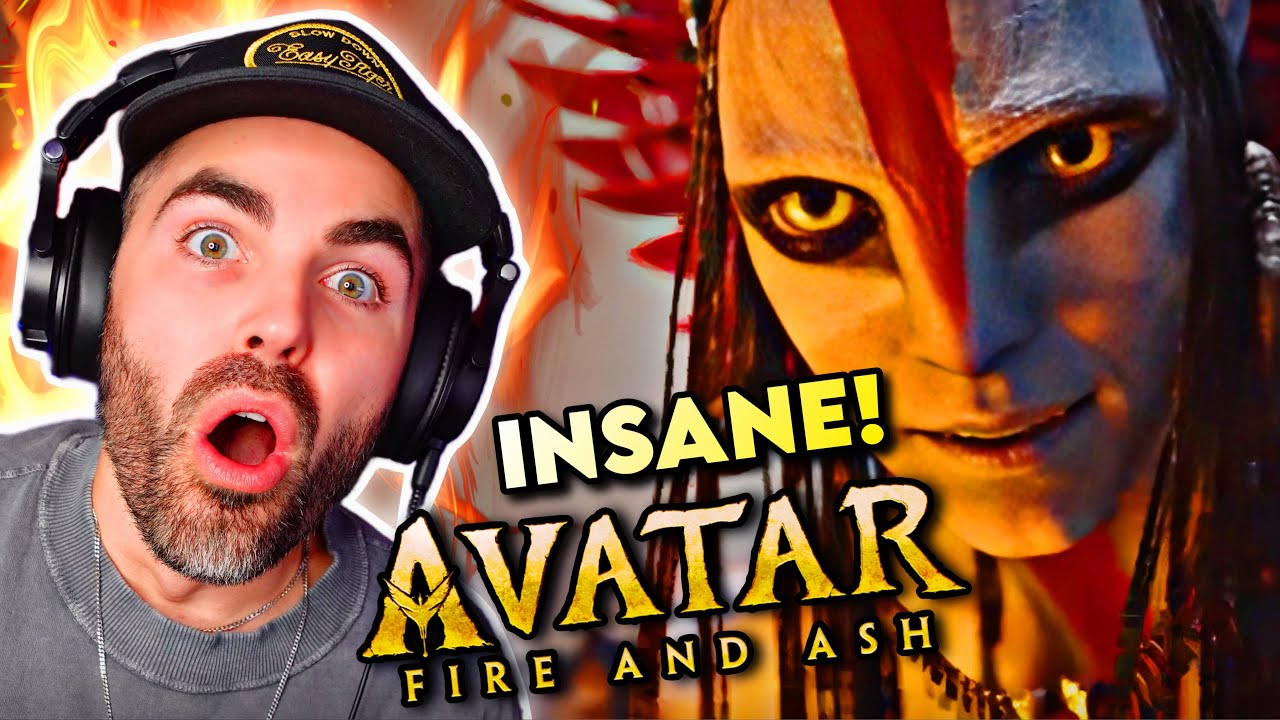 Avatar: Fire and Ash Trailer REACTION | OH MY GOD This Looks INCREDIBLE