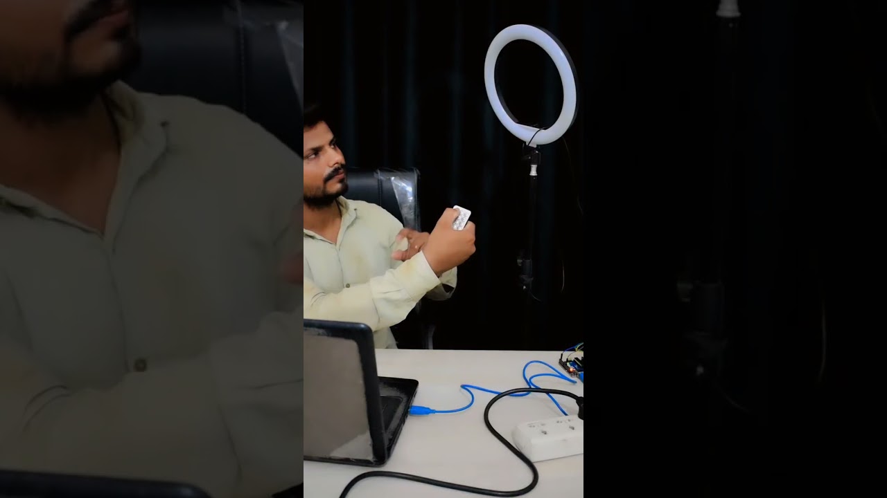Remote control Ring Light #newvideo #hacks