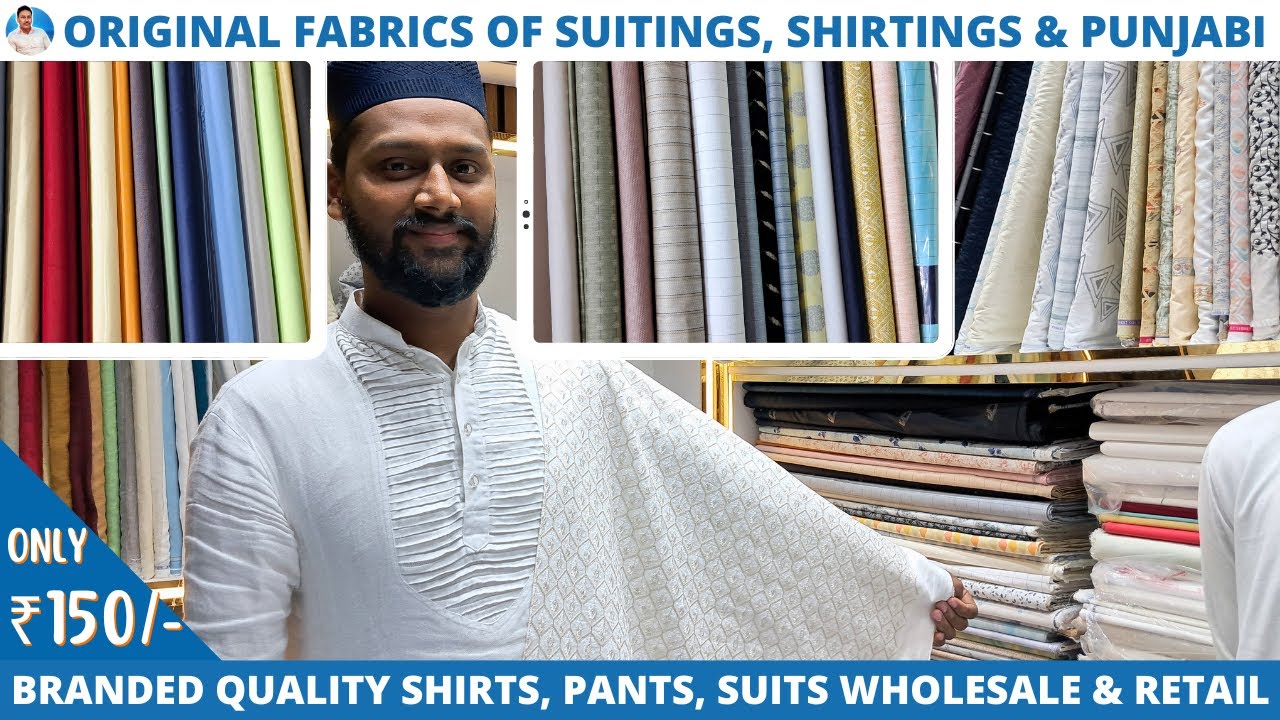 Biggest Collection of Suitings, Shirtings, Punjabi, Kurta Piece Shop in Kolkata