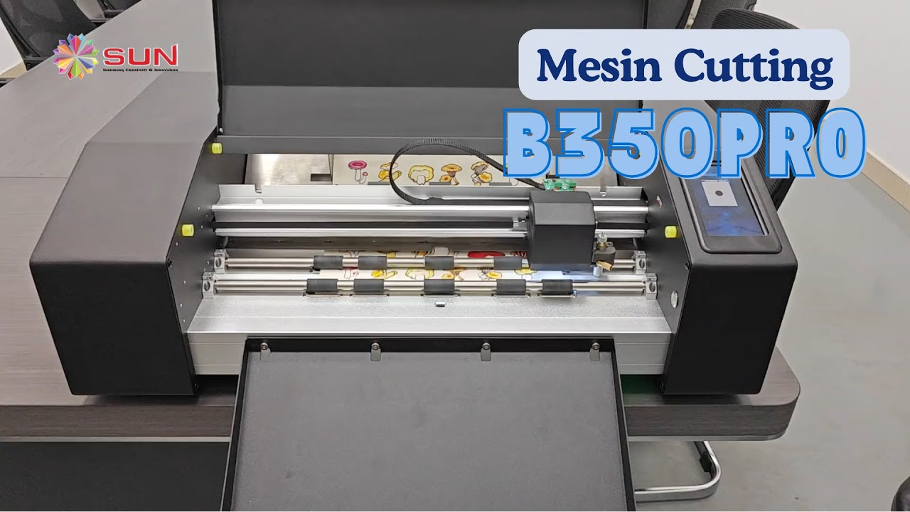 Lihat Cara Kerja Mesin Cutting Auto Feeder B350 Pro &ndash; Praktis & Cepat!