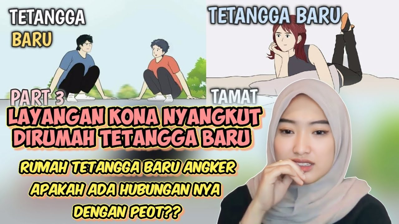 KASIAN PEOT KETINGGALAN - REACTION DHOT DESIGN TETANGGA BARU PART 3-4 ENDING || ANIMASI SEKOLAH