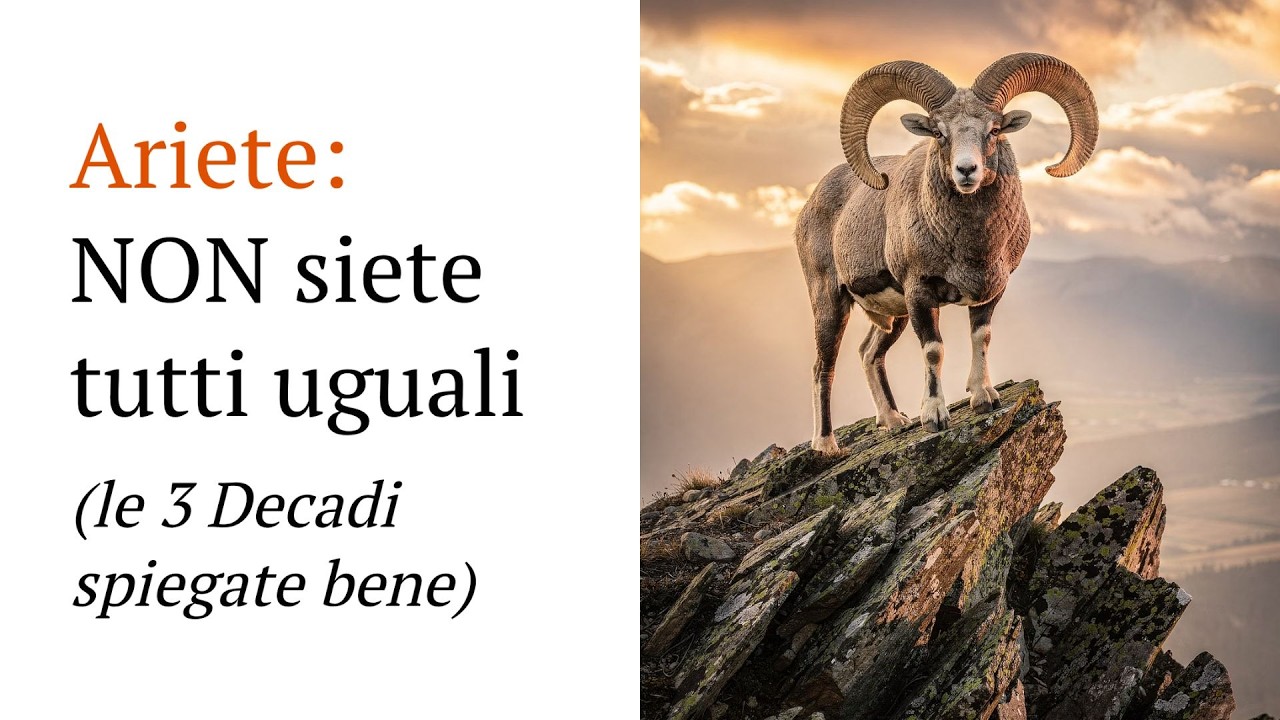 Sole in Ariete: le 3 Decadi che Cambiano Tutto 🔥 Perché non tutti gli Ariete sono uguali