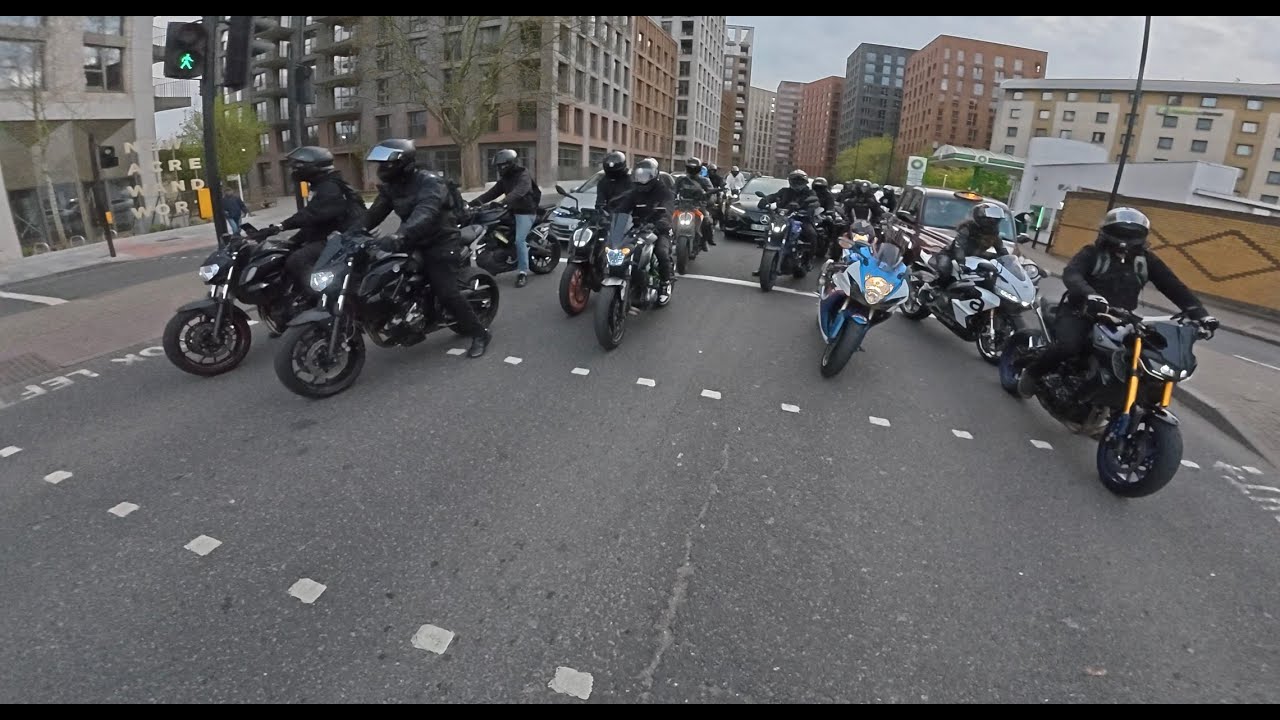 I HOSTED THE BIGGEST LONDON RIDE OUT AND IT WENT LIKE THIS... | Catch Me Co X Vallentino Moto