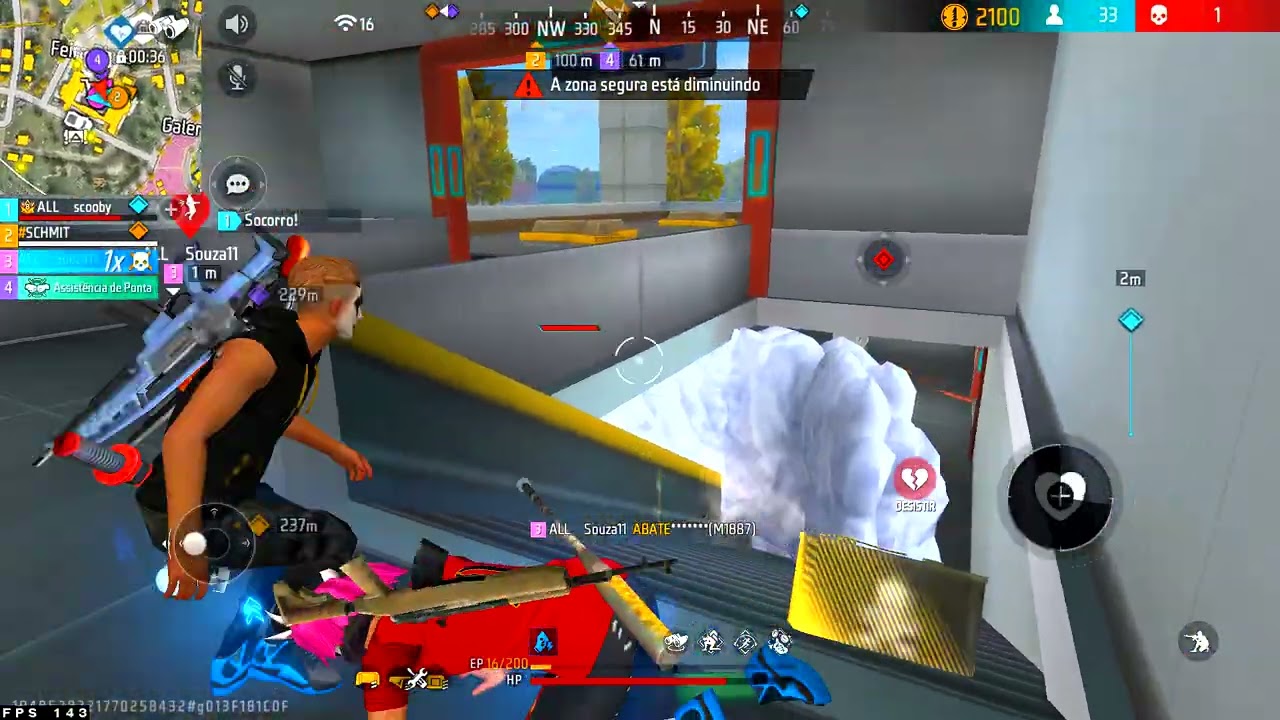 HIGHLIGHTS EM CAMPEONATOS  NA NFA e ALL IN! EMULADOR FREE FIRE 👑 NFA e ALL IN 🖥️