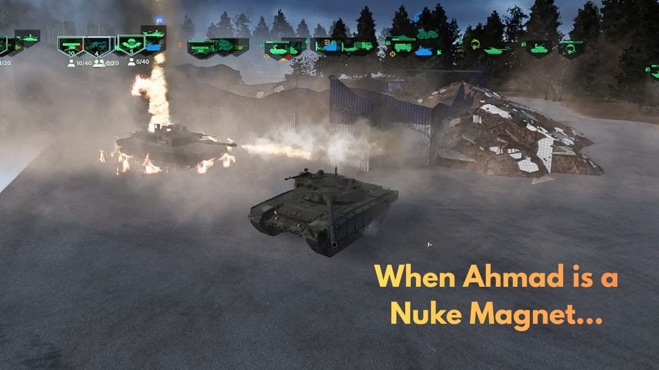 LEB Broken Arrow: When Ahmad is a Nuke Magnet...