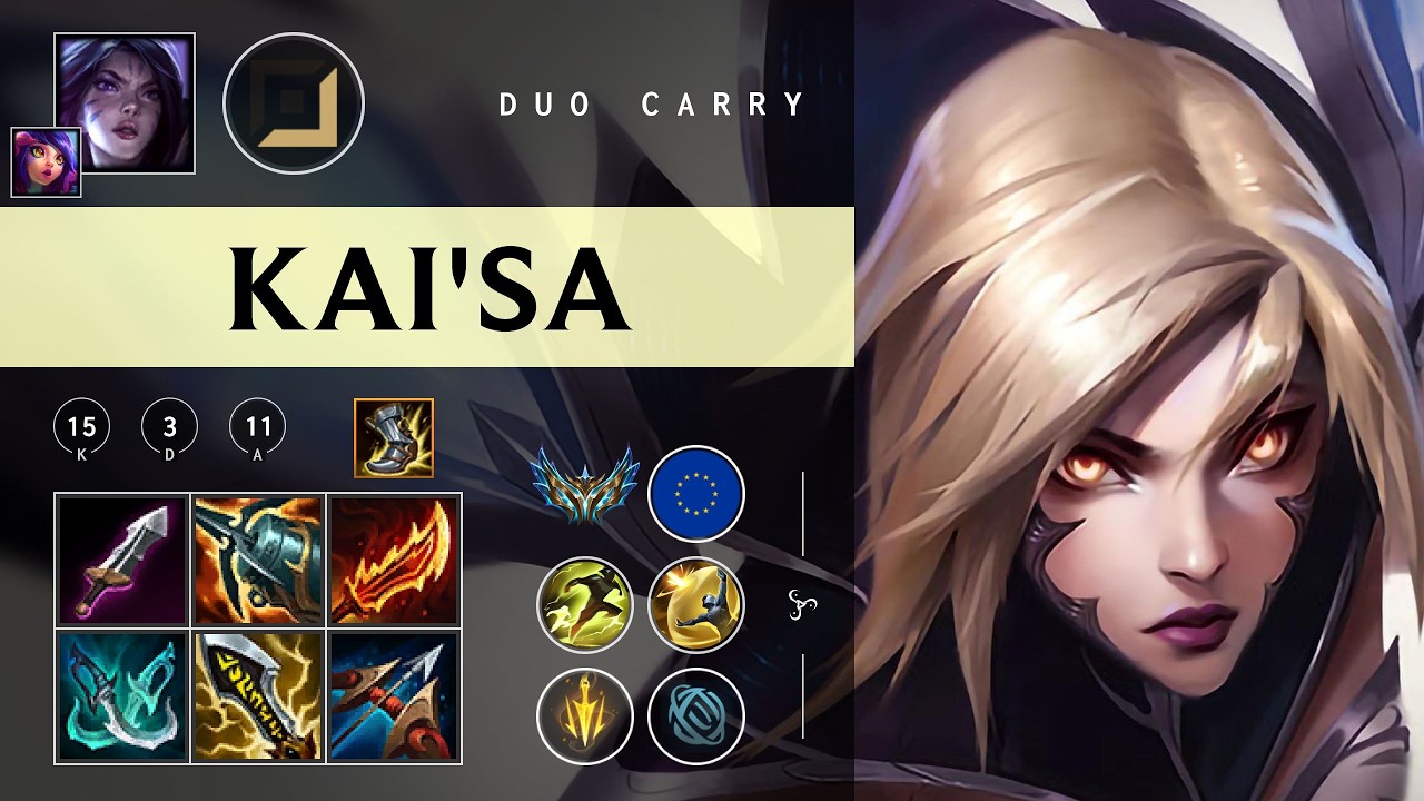 Kai'Sa ADC vs Twitch - EUW Challenger Patch 26.05