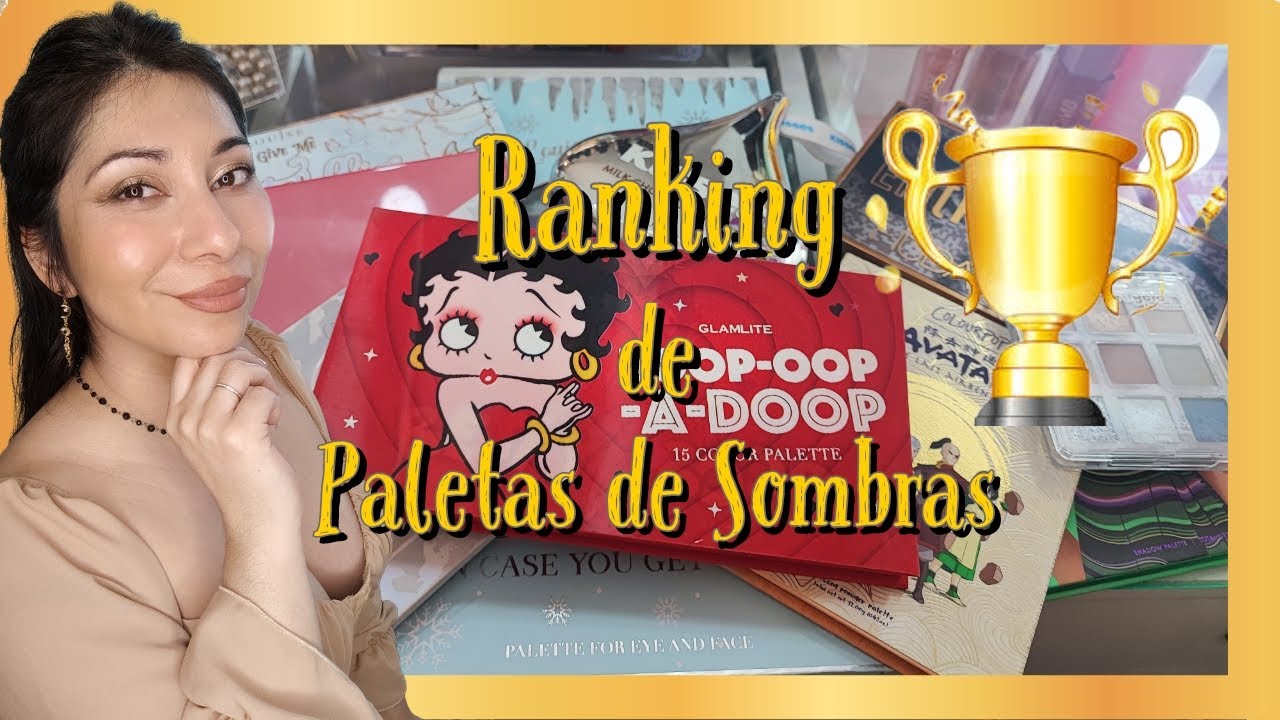 🏆RANKING DE PALETAS #glamlite #colourpop #hudabeauty #plouise #etienne #karabeauty