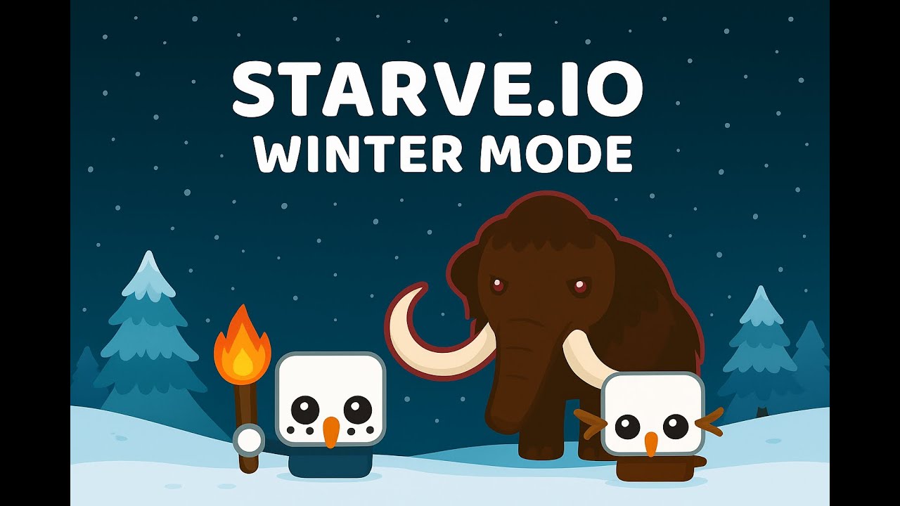 Starve.io - Winter Mode 886/455k highscore