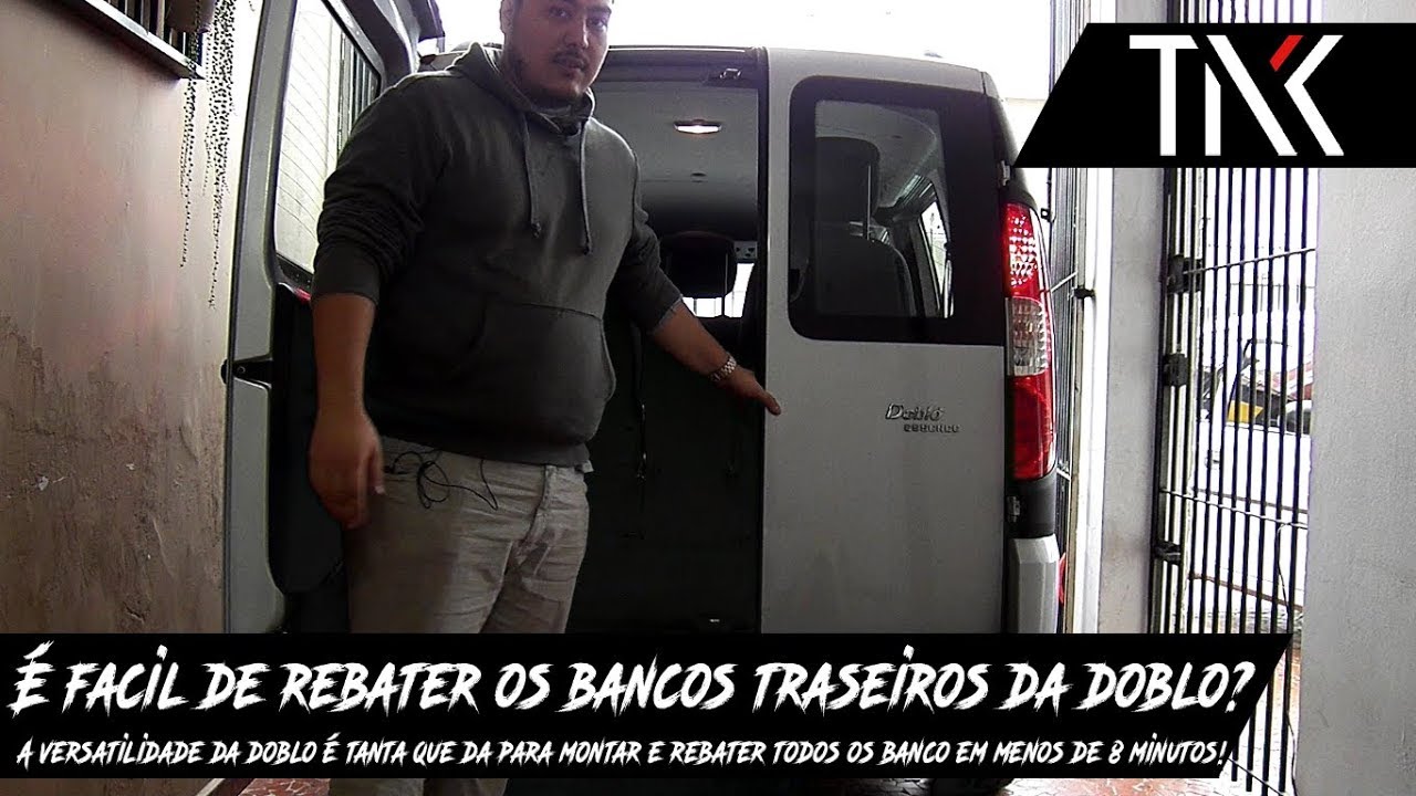 É fácil desmontar os bancos da 3ª fileira do Doblo? #60