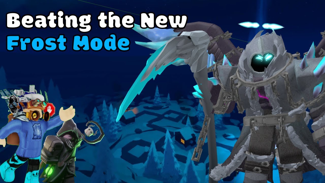 Beating the Frost Mode First Try || Tower Defense Simulator