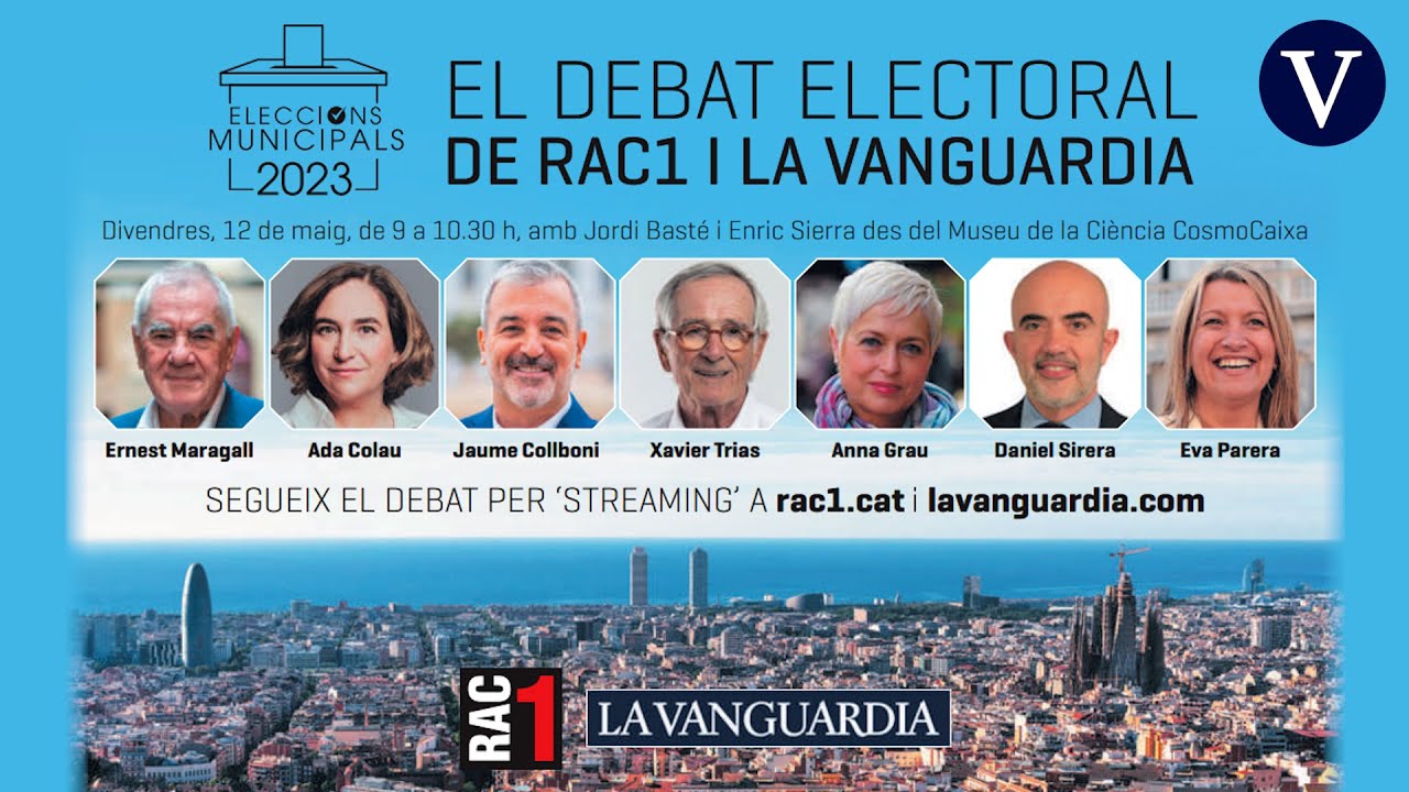 El debate electoral de los candidatos a la alcaldía de Barcelona