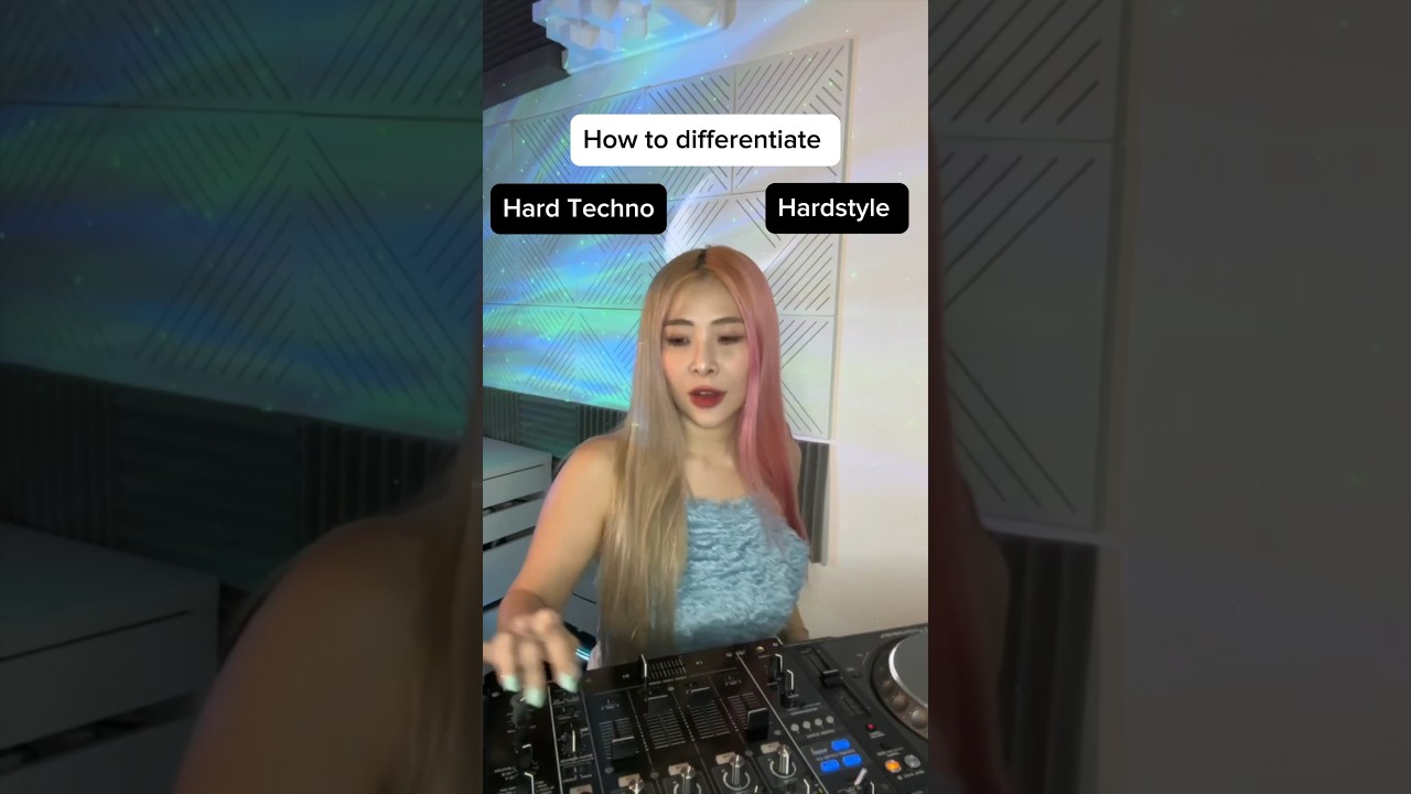 How to differentiate different types of EDM music. #hardstyle #hardtechno #djalexisgrace