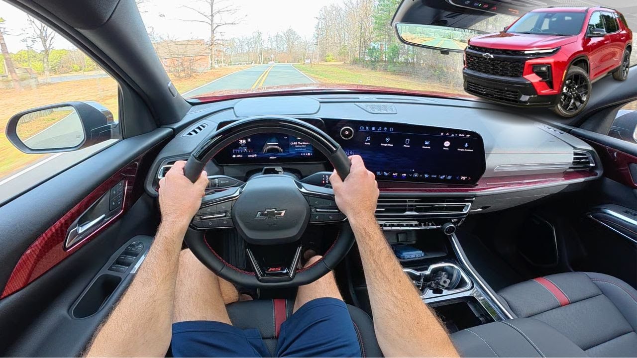 2026 Chevrolet Traverse RS AWD: POV Drive, Walkaround and ASMR
