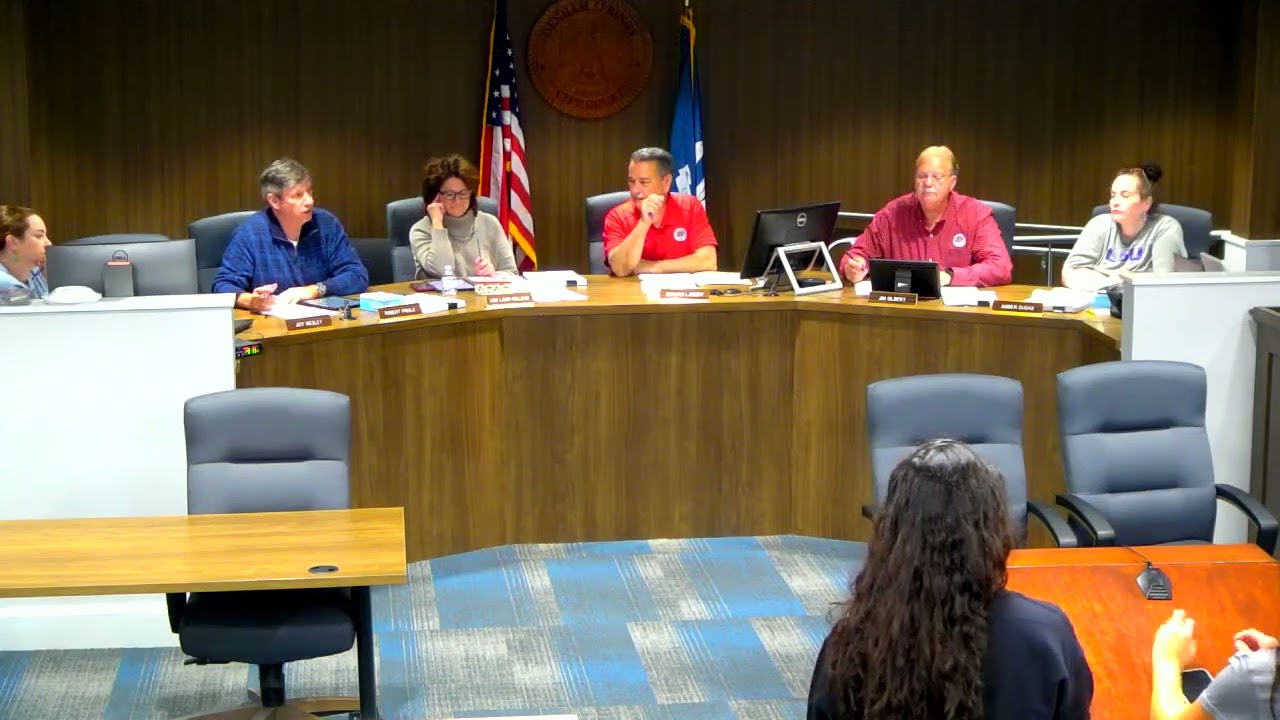 DS City Council Meetings December 22, 2025