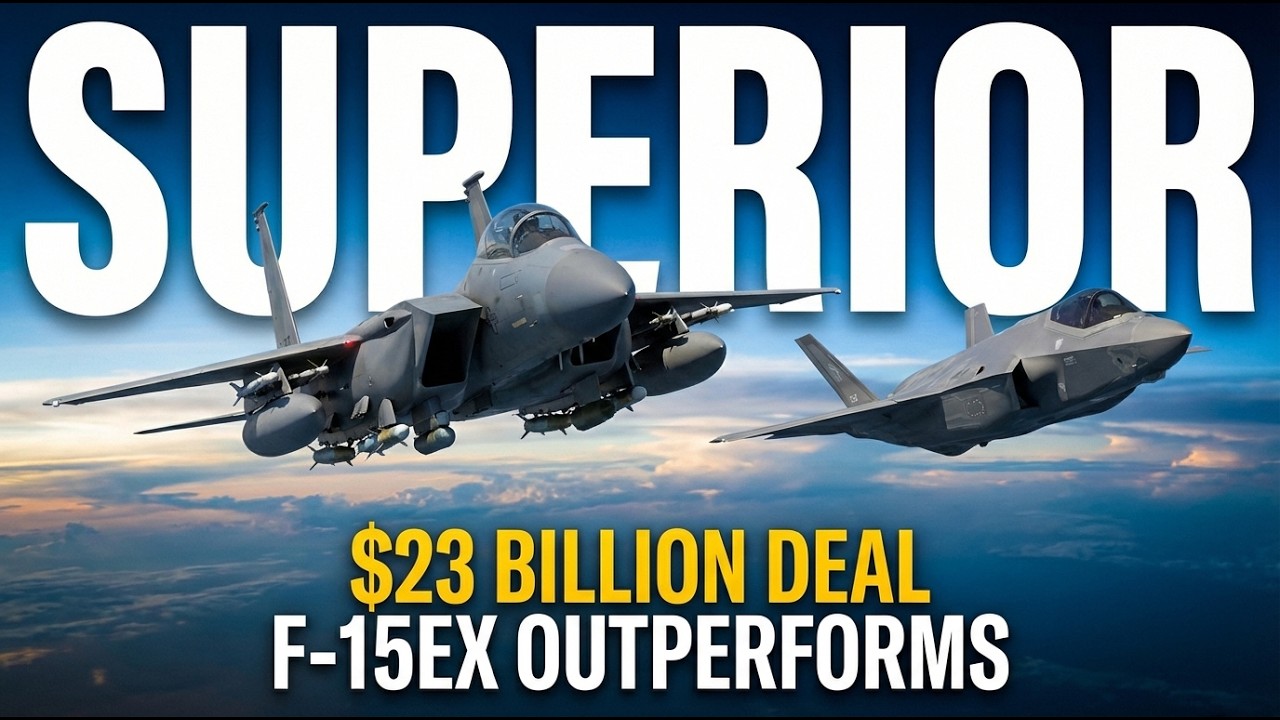 F15EX Upgraded: Why the $23 Billion F-15EX Outperforms the F-35