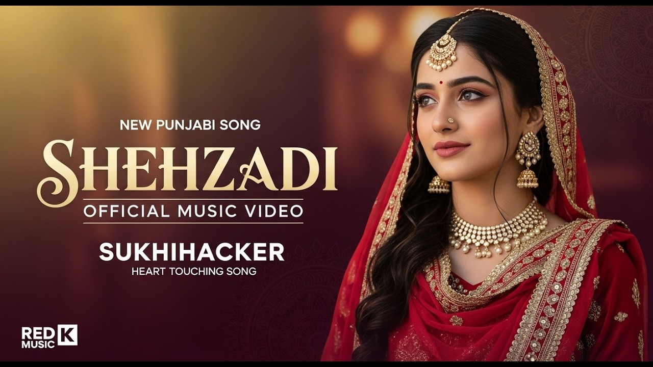 SHEHZADI (MUSIC VIDEO) BHINDER | SUKHIHACKER | RED K MUSIC | LATEST PUNJABI SONGS | LOVE SONGS 2025 