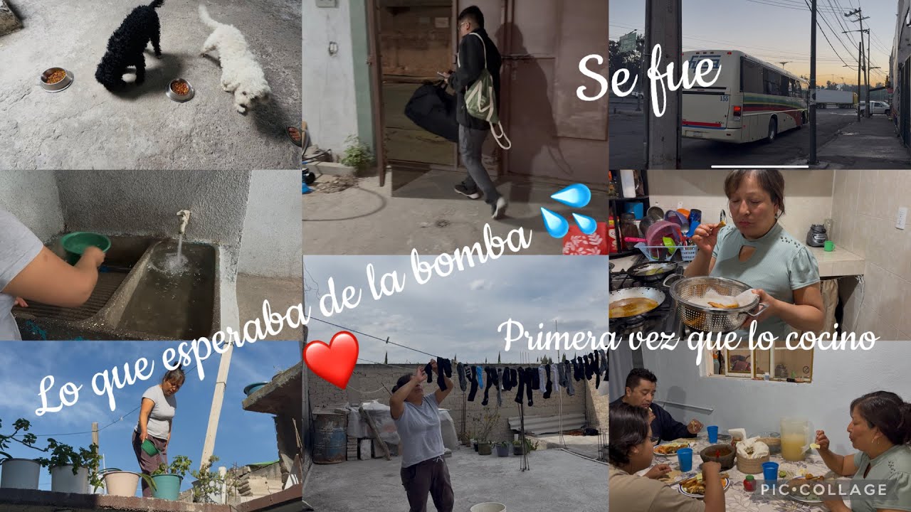  Vlog de una ama de casa/Lo que esperaba 💦 Primera vez viajo solo🧍🏼‍♂️/cocinando .