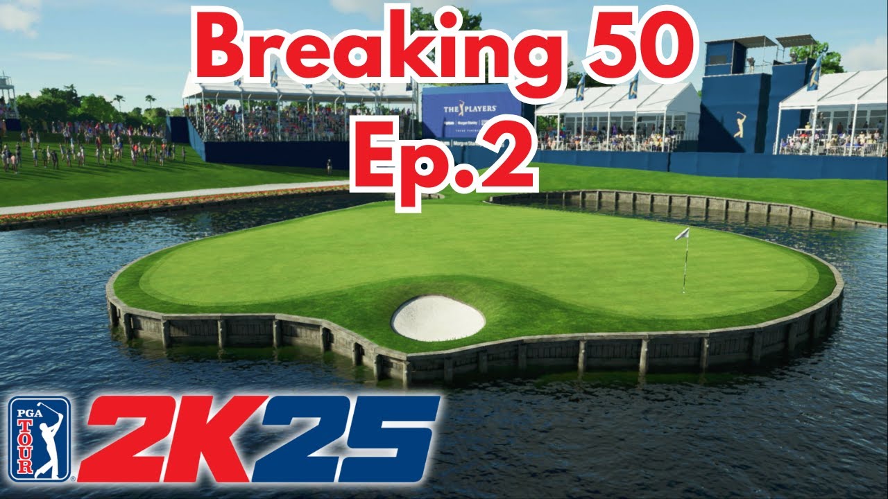 BREAKING 50 SERIES EP.2 | 1.63x LEGEND DIFFICULTY | TPC SAWGRASS | PGA TOUR 2K25 |