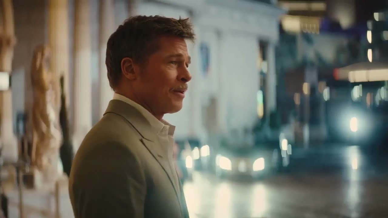 Brad Pitt Stars In Mercedes-AMG GT 4 Dour Coupe Commercial