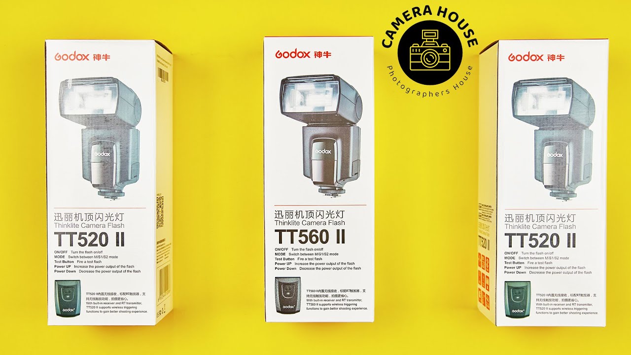 فتح علبة ومراجعة ارخص وافضل فلاش تبدا بيه فى مجال التصوير الفوتوجرافي ... Godox TT560II