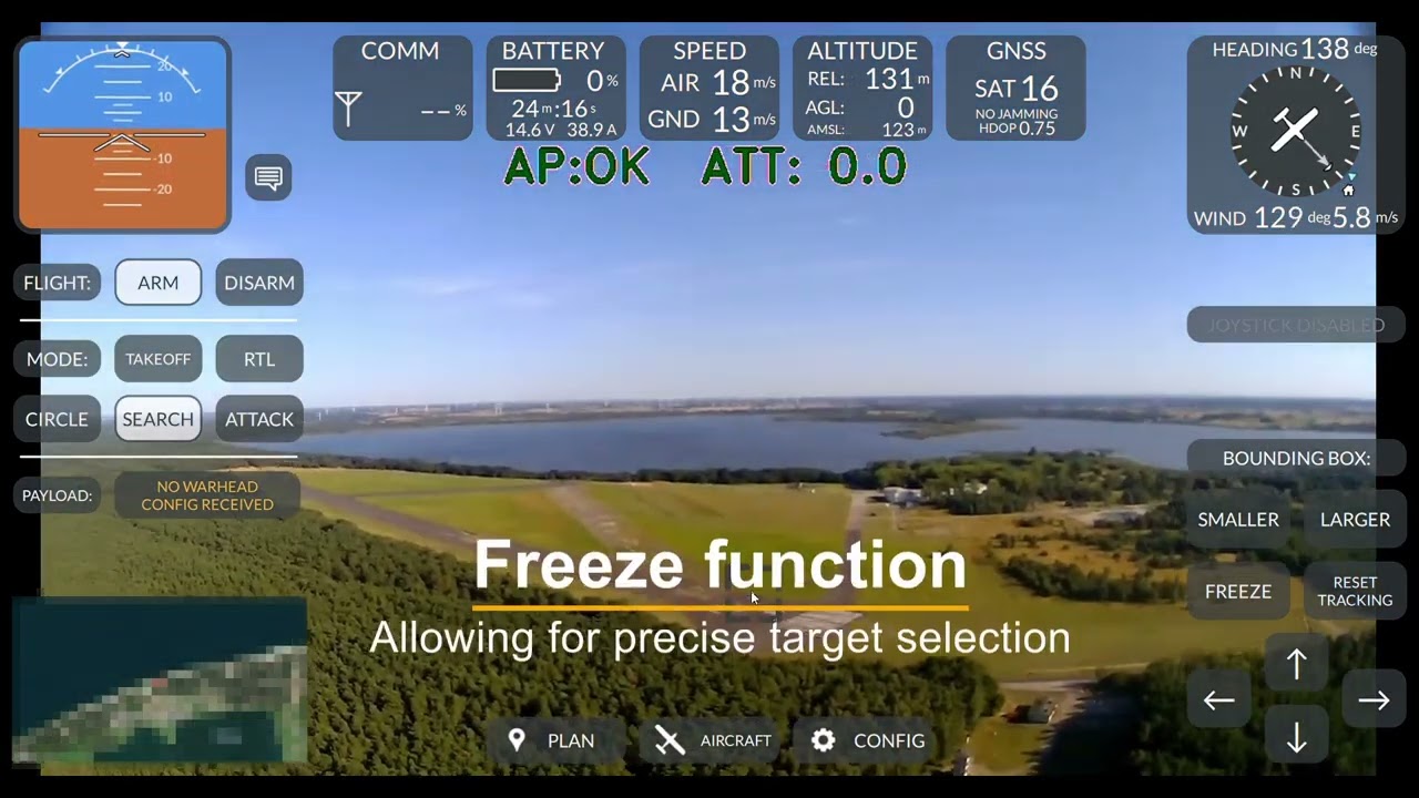 The Bad Bullet &ndash; Fixed-Wing Video Targeting System by FlyFocus